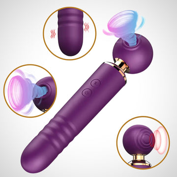 Clitoris and vagina massager. Dildo vibrators vaginal clitoris stimulator for women vagina and clitoris, orgasm. Christmas gift&gt;