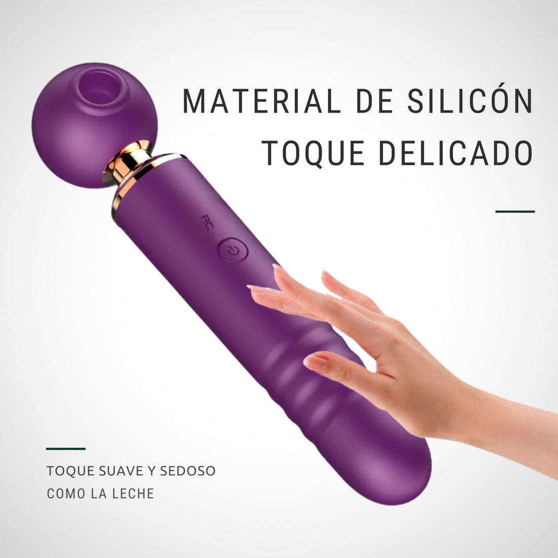 Masajeador del Clítoris y Vagina | Vibrador para Estimulación Femenina Intensa